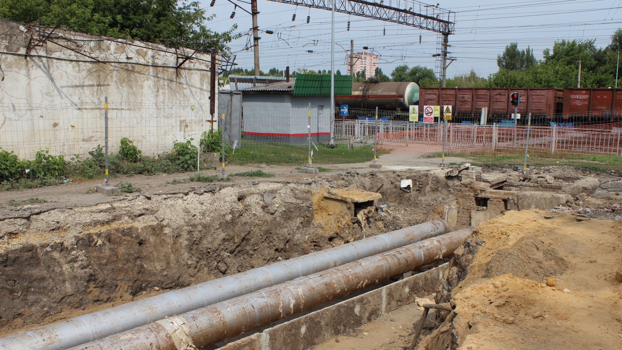 «Квадра» завершила ремонт тепловой сети на улице Гагарина в Липецке