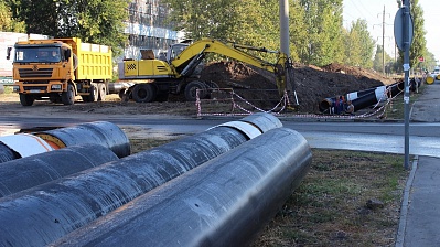 «Квадра» заменит более километра теплотрассы на улице Московская в Липецке